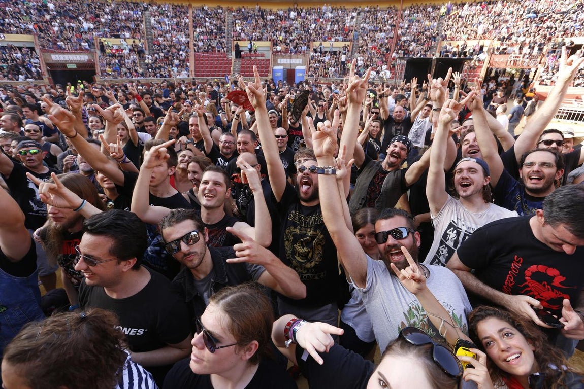 La potencia de Scorpions en el Festival de la Guitarra de Córdoba