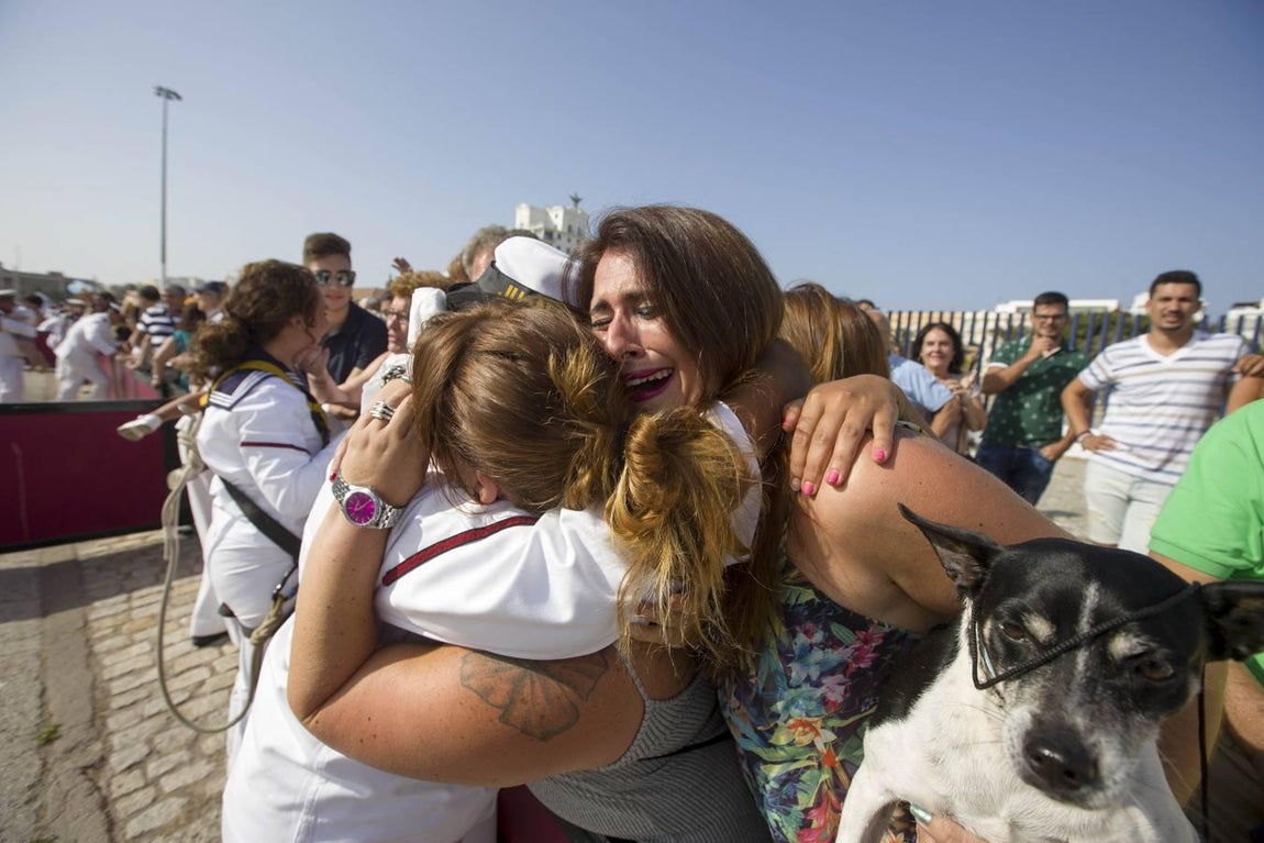 El buque Elcano regresa a Cádiz