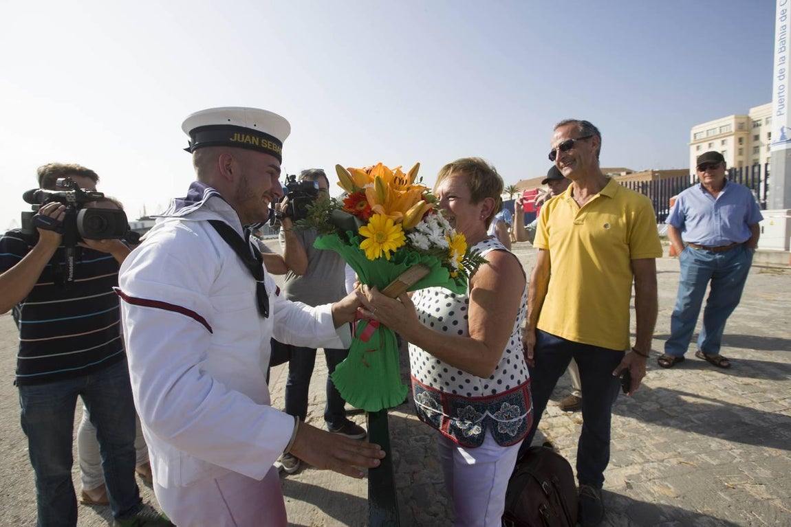 El buque Elcano regresa a Cádiz