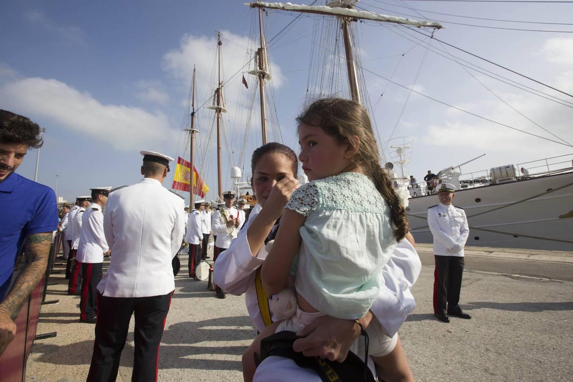 El buque Elcano regresa a Cádiz