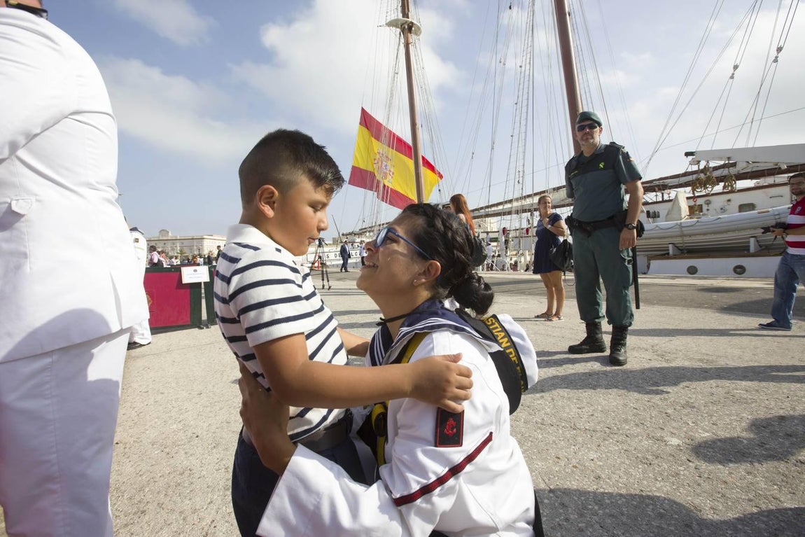 El buque Elcano regresa a Cádiz