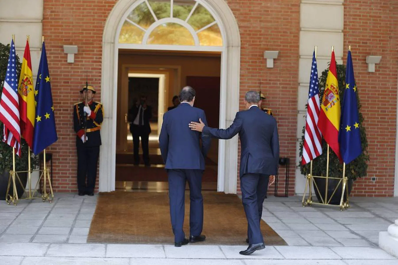 Reunión entre Obama y el presidente Mariano Rajoy en la Moncloa
