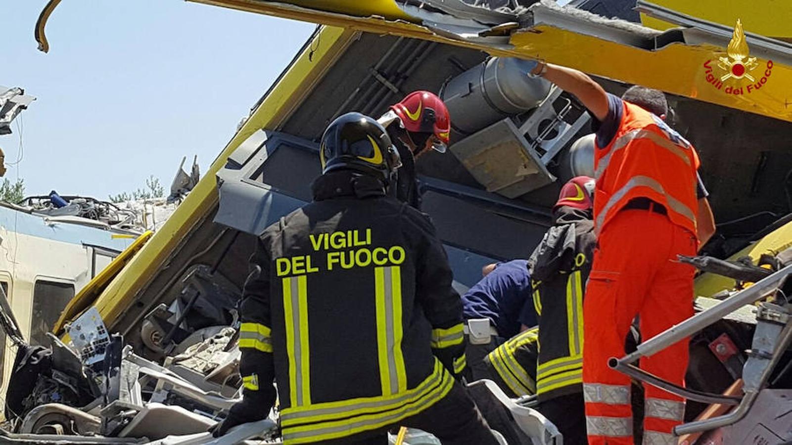 El choque se ha producido hacia las 11.30 horas. 