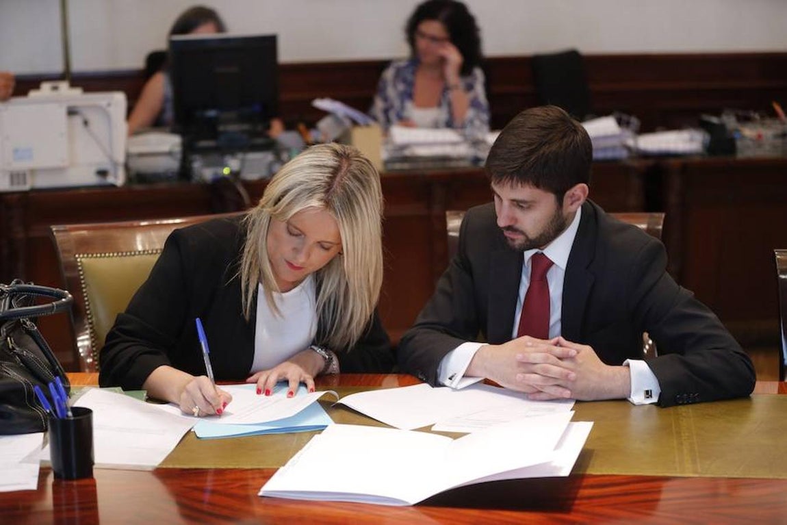 María del Mar Blanco, presidenta de la Asociación de Víctimas del Terrorismo y diputada por el Partido Popular. 