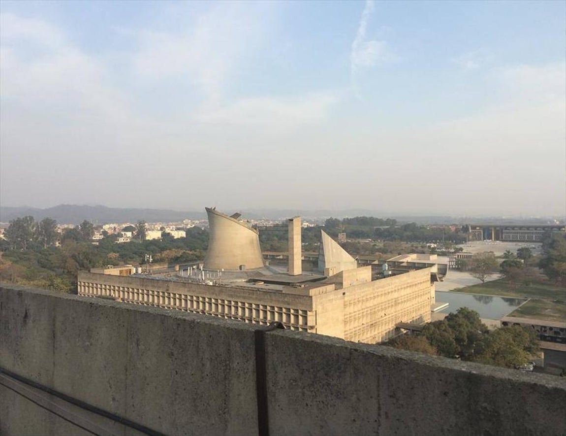 Complejo del Capitolio de Chandigarh. India, 1952. 