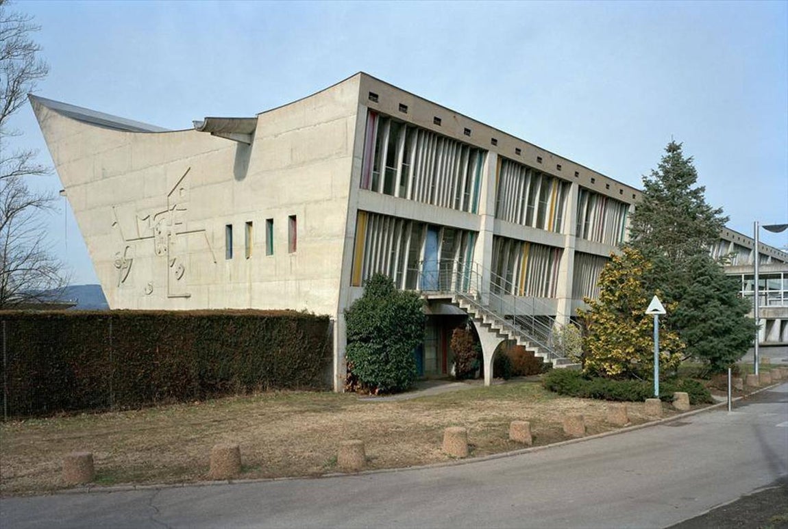 Casa de la Cultura, Firminy. Francia. 1953. 