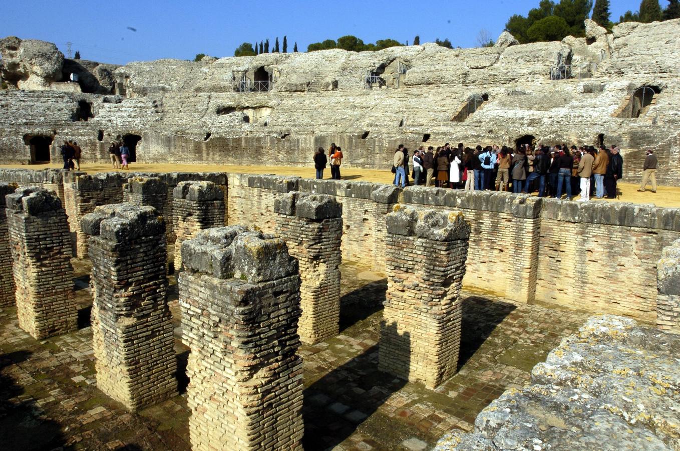 Las históricas ruinas romanas de Itálica, en Santiponce, servirán para recrear el universo de fantasía de «Juego de Tronos»