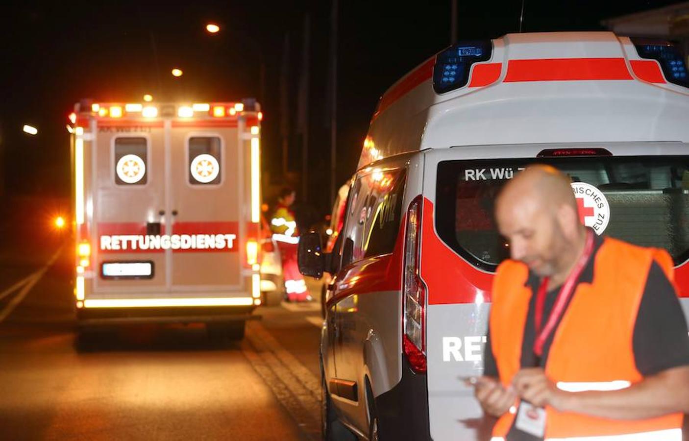 El resto del pasaje, 14 personas, fueron atendidas por presentar estados de shock. 