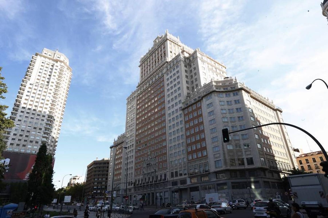 Así está actulmente el interior de esta emblemática construcción madrileña. 