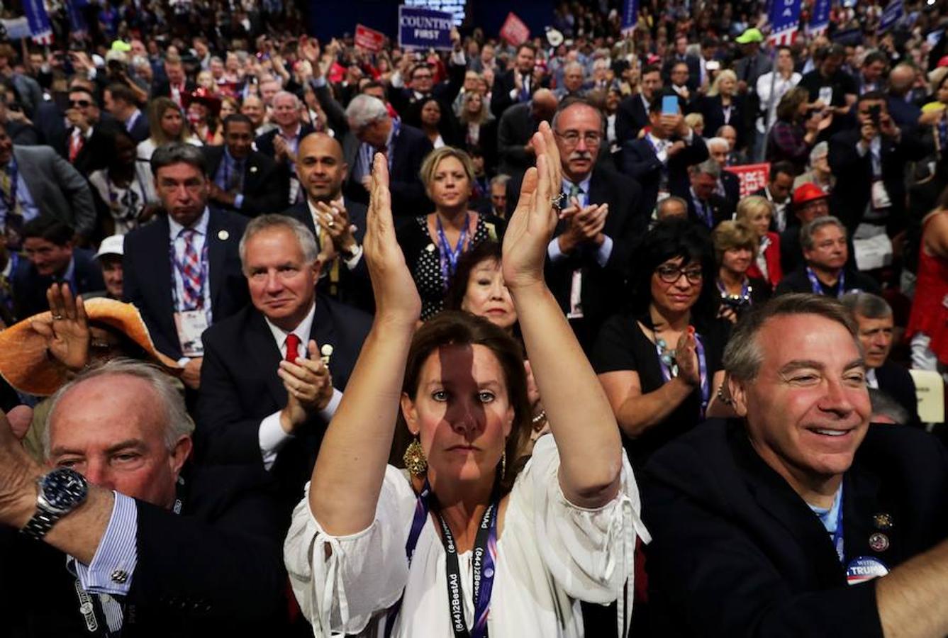 Las imágenes de la tercera jornada de la Convención del Partido Republicano