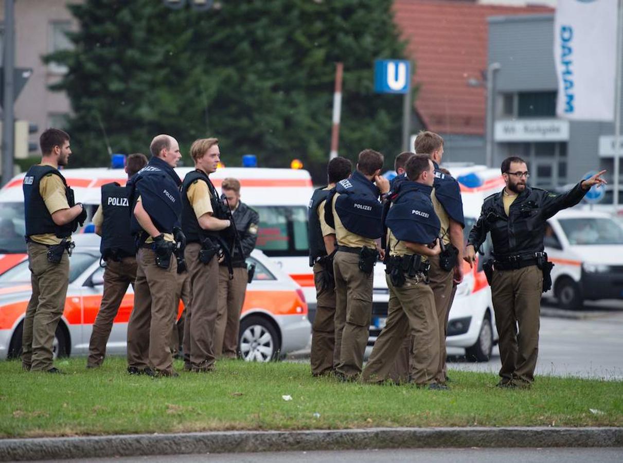 La policía de Munich ha pedido a los vecinos que no salgan a la calle. AFP