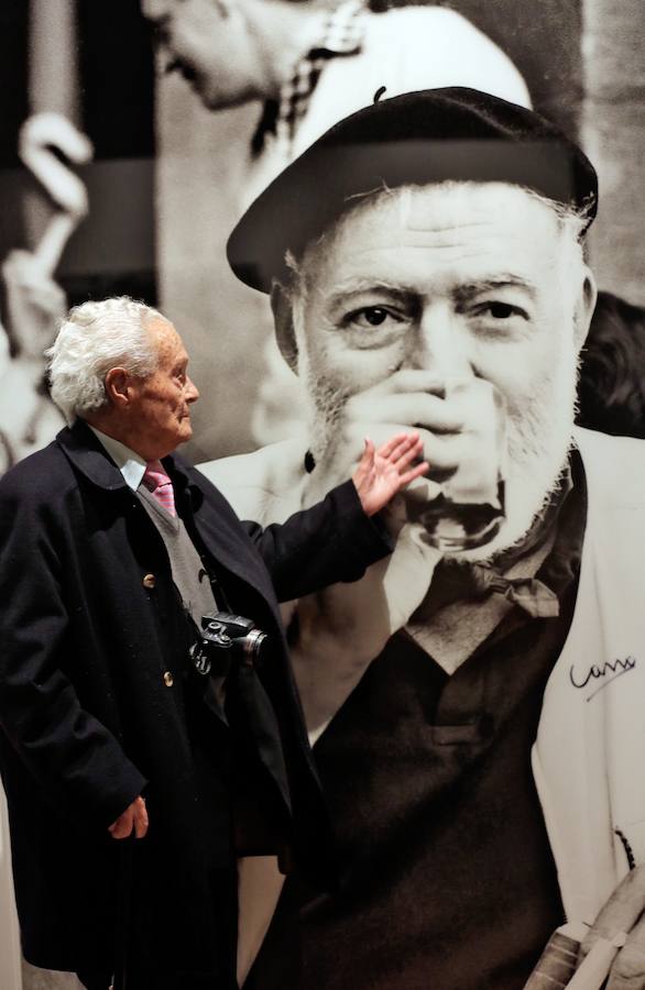 Una exposición homenajeó en Las Ventas toda una vida de trabajos de Canito. 
