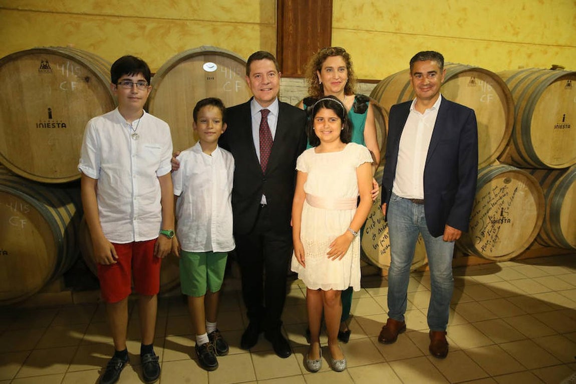 Presentación de los vinos «Corazón Spumante» en Fuentealbilla (Albacete)