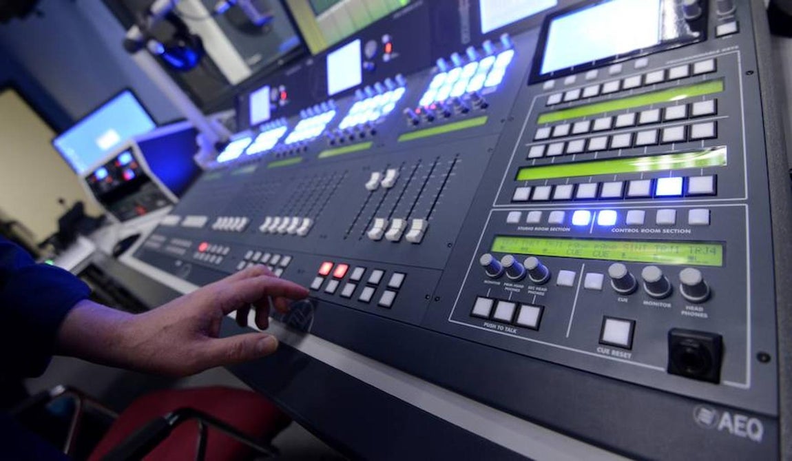 4. ABC accedió ayer a los estudios de la radio municipal que se encuentran en el Palacio de Cibeles