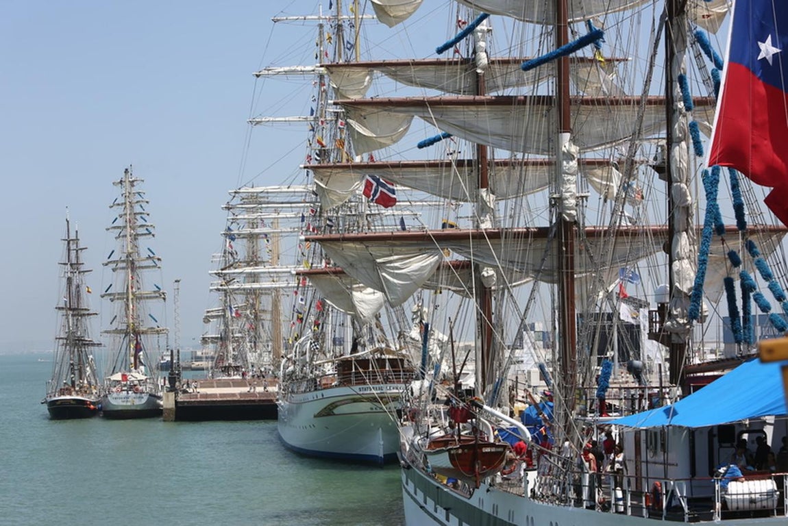 Fotos: Los veleros de la Gran Regata de Cádiz