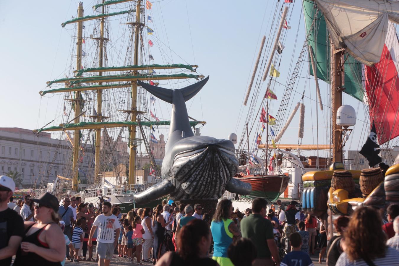 La Regata de Grandes Veleros en el Puerto de Cádiz (II)