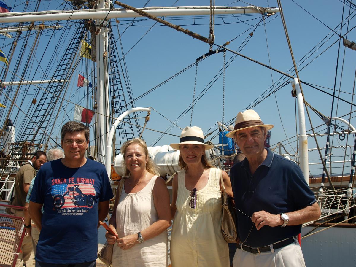 Ramón y Mamen Vaca, Anne Sinn y Francisco Pérez