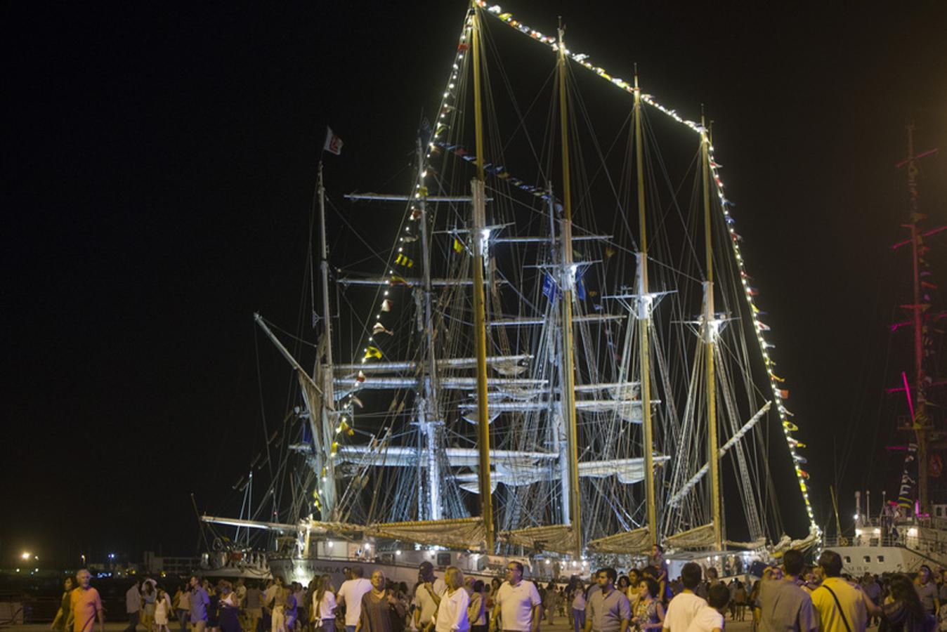 La Regata de Grandes Veleros en el Puerto de Cádiz (II)