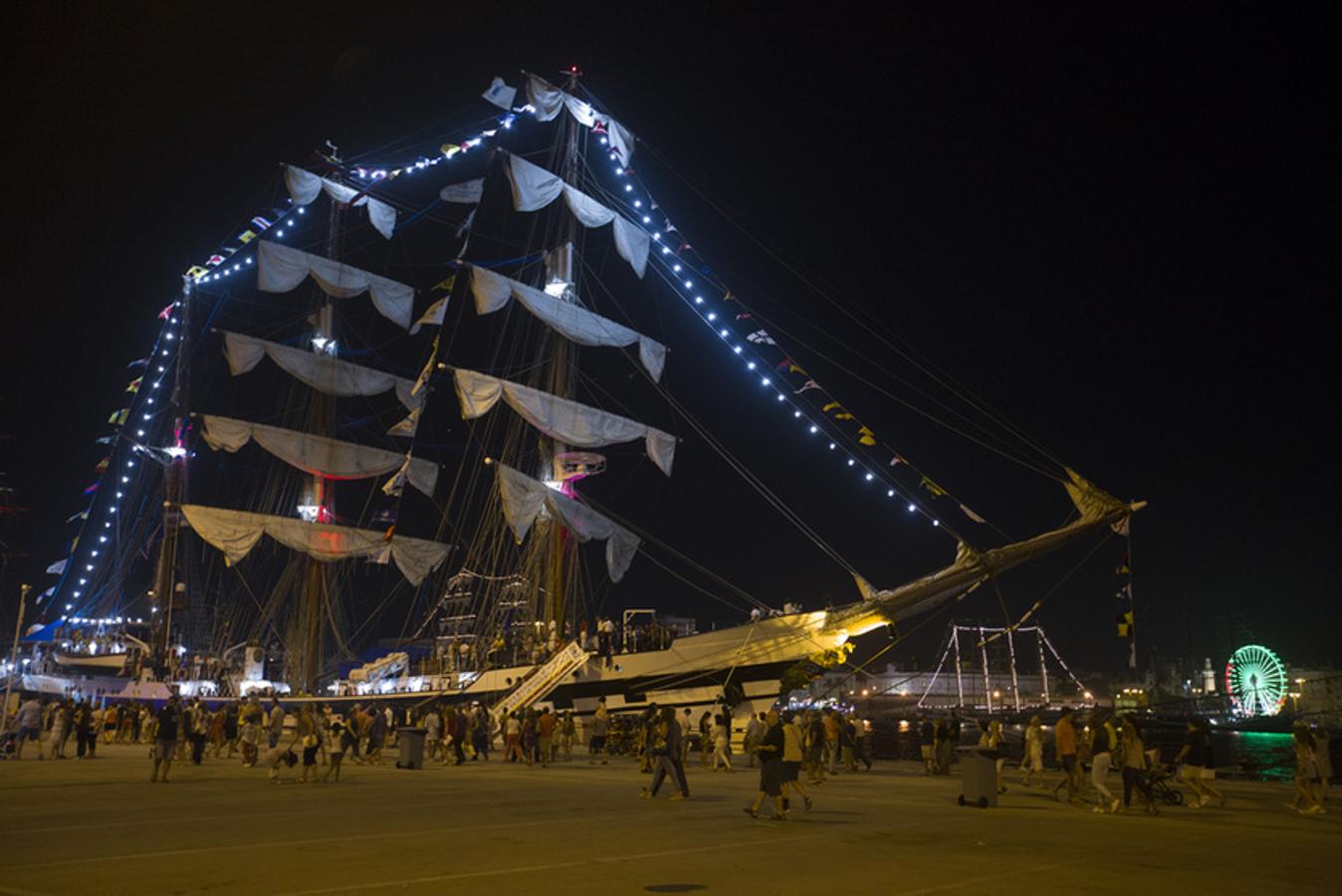 La Regata de Grandes Veleros en el Puerto de Cádiz (II)