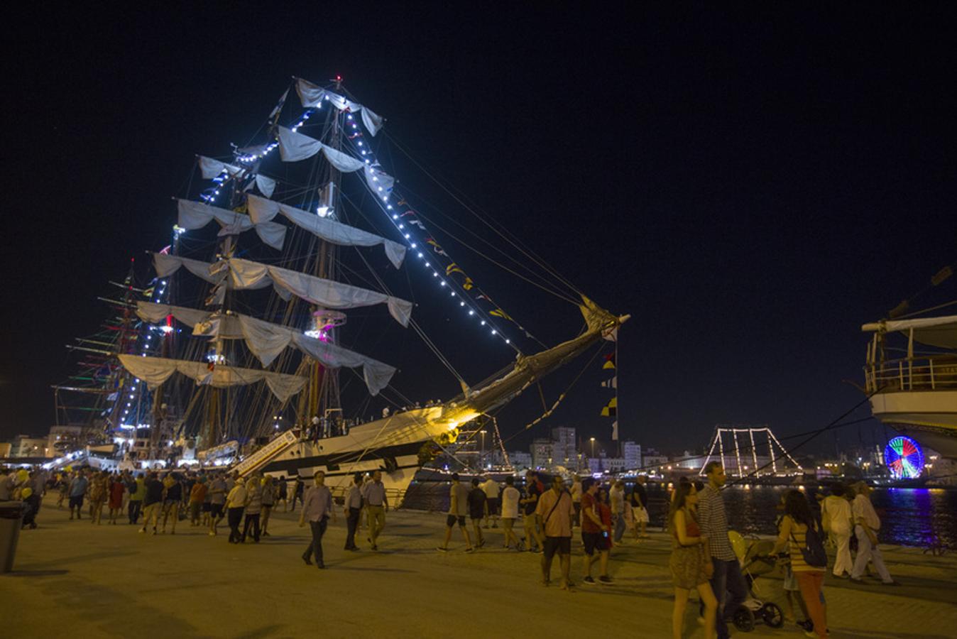 La Regata de Grandes Veleros en el Puerto de Cádiz (II)