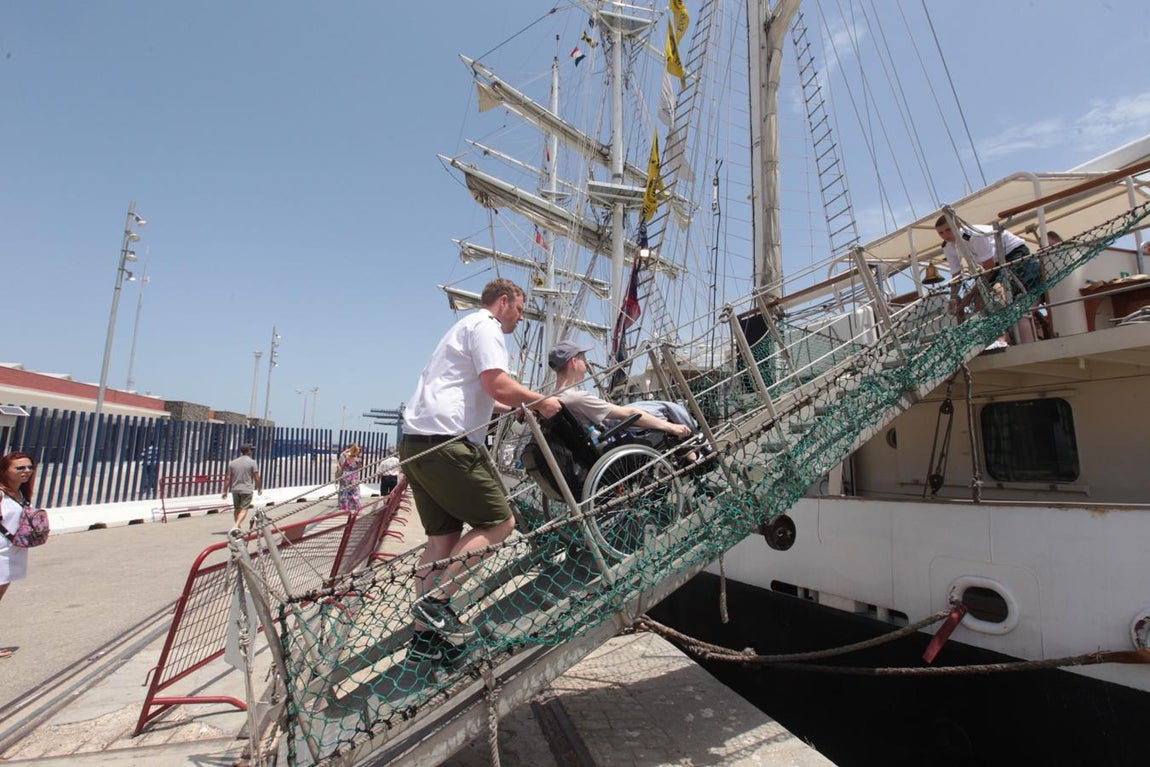Ambiente del sábado en la Gran Regata de Cádiz