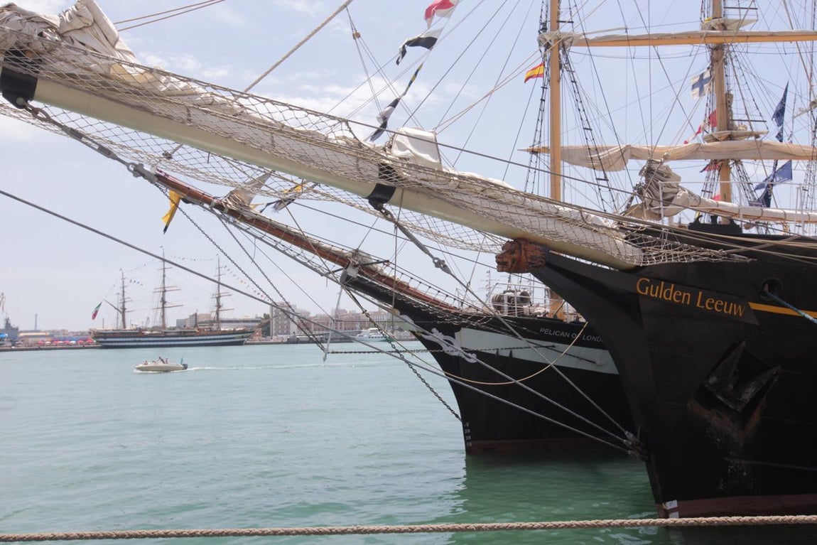 Ambiente del sábado en la Gran Regata de Cádiz