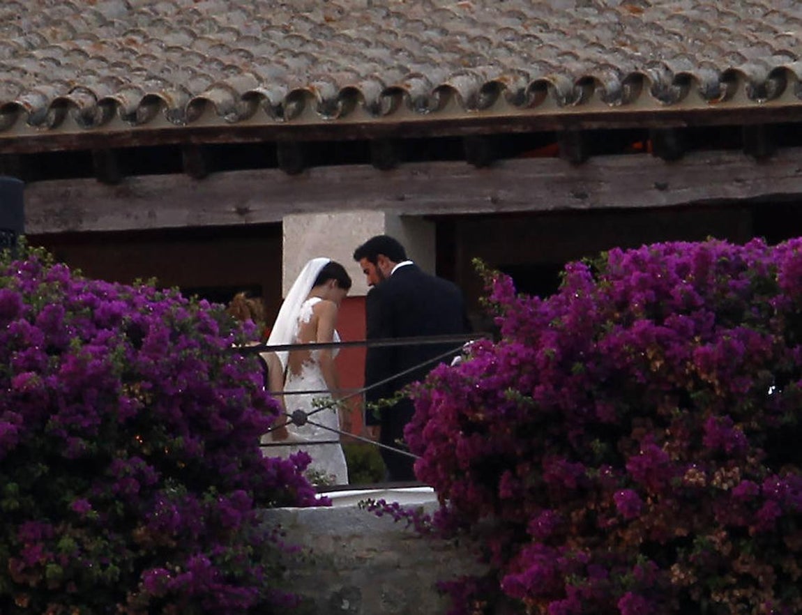 Imagen de Inés Arrimadas, dentro de la finca de las Bodegas Luis Pérez. J. M. SERRANO