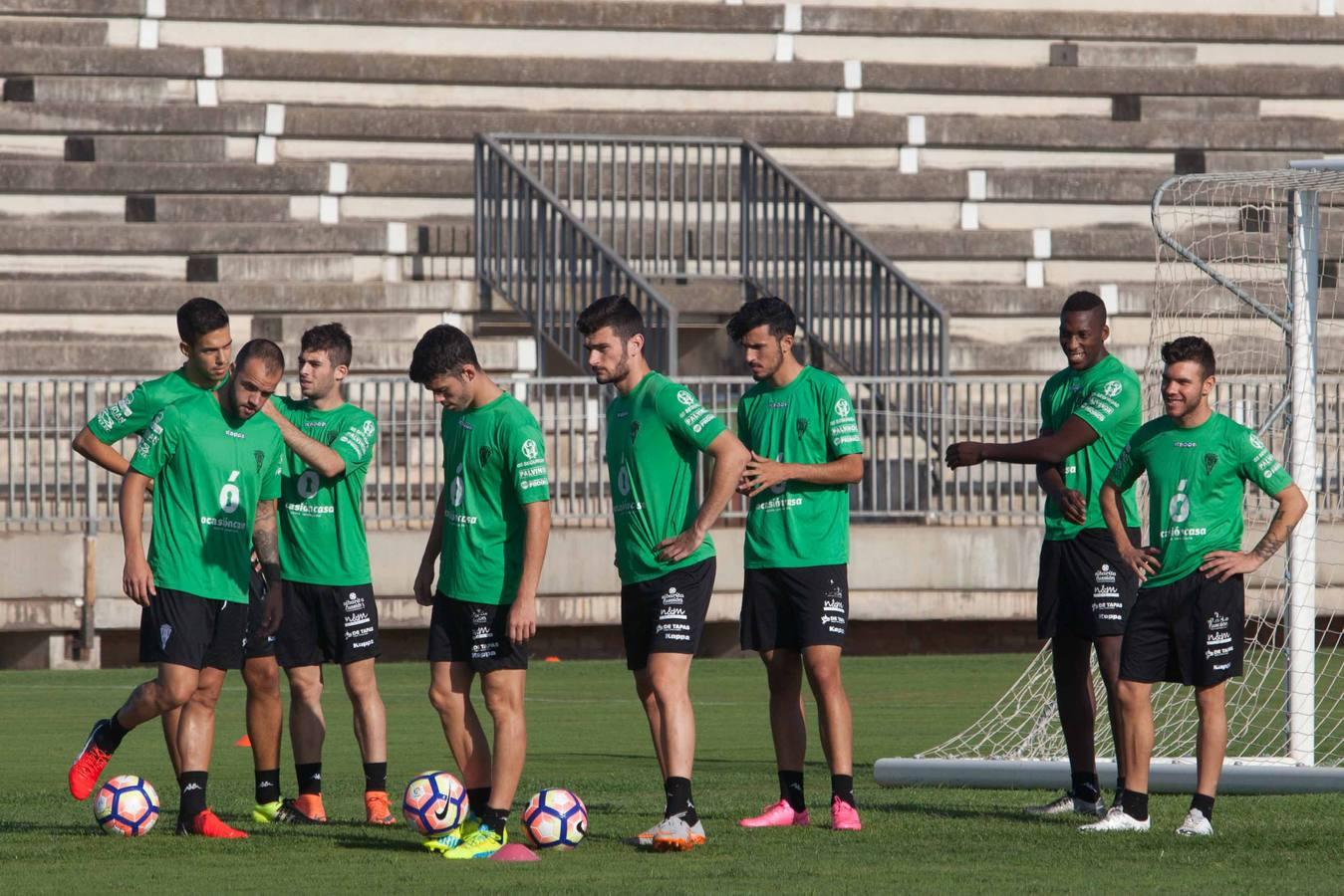 El entrenamiento del Córdoba, en imágenes