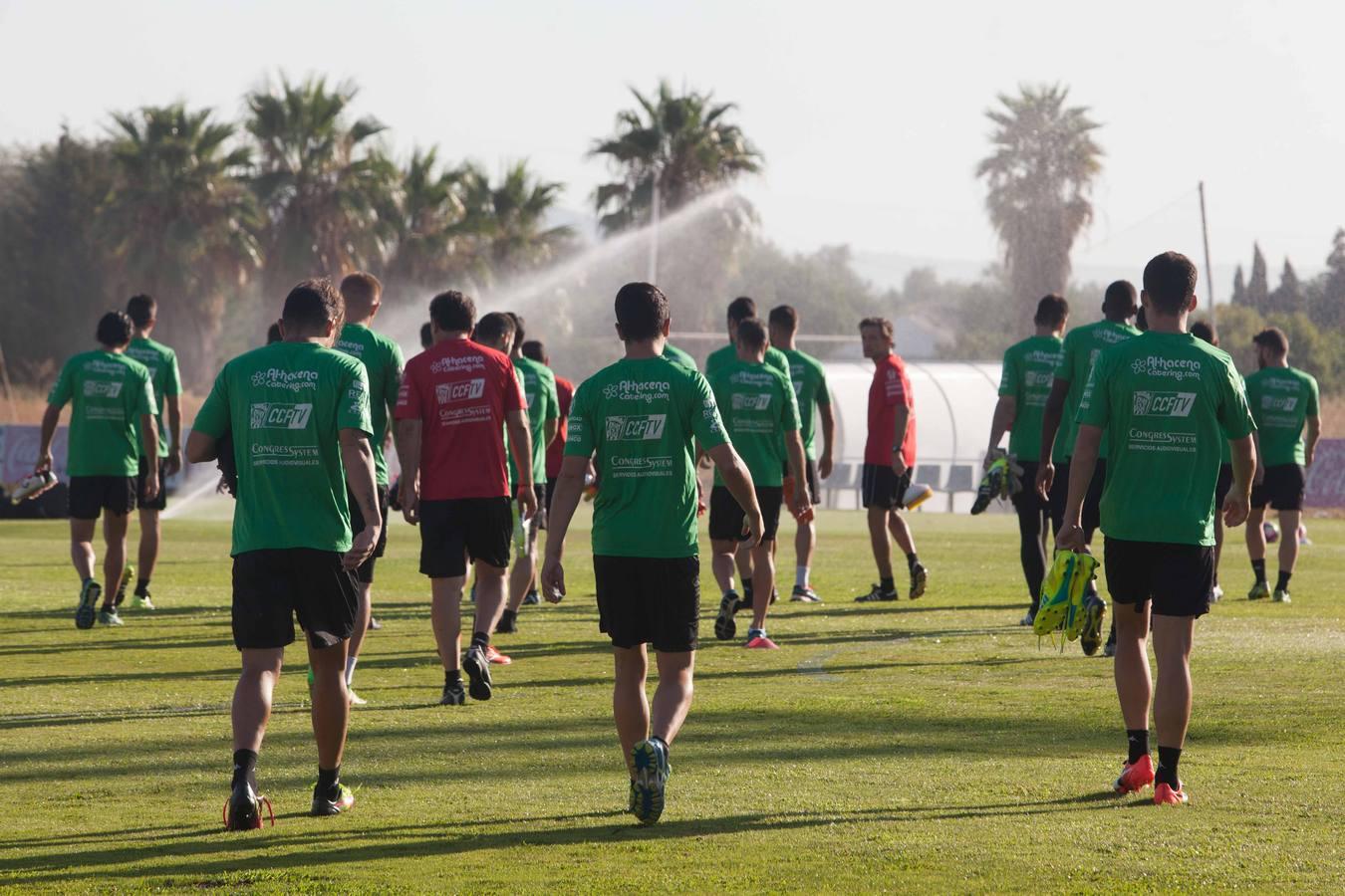 El entrenamiento del Córdoba, en imágenes