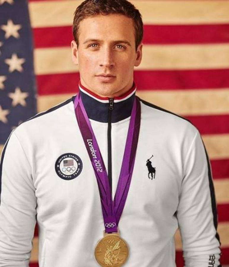 Ryan Lochte (32 años. Nadador estadounidense. 