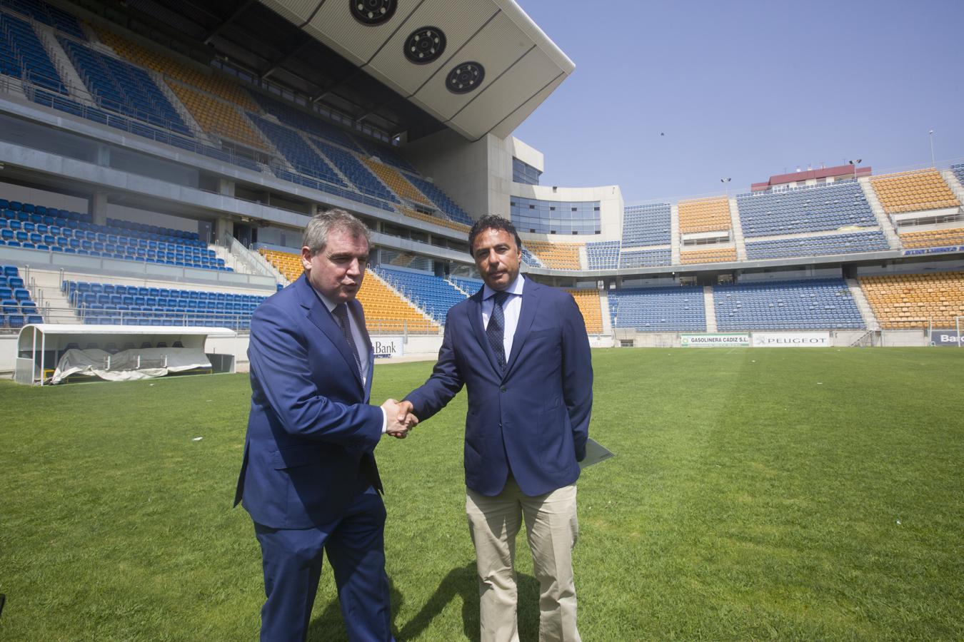 FOTOS: Quique Pina y Manolo Vizcaíno, juntos en Carranza