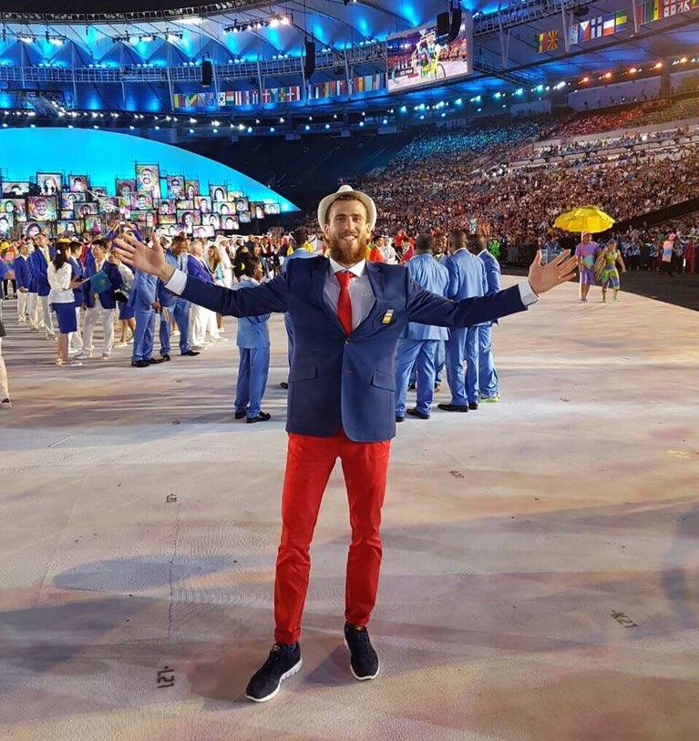 El desfile de la delegación española visto desde dentro