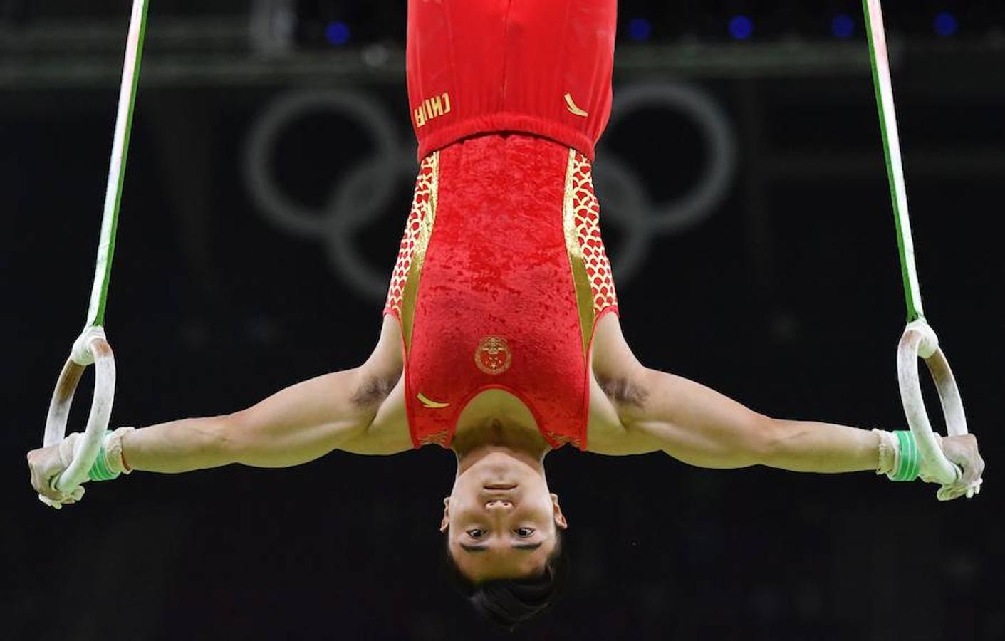 Li Yuan, junto al resto de la delegación china de gimnasia, sorprendió a todos. 