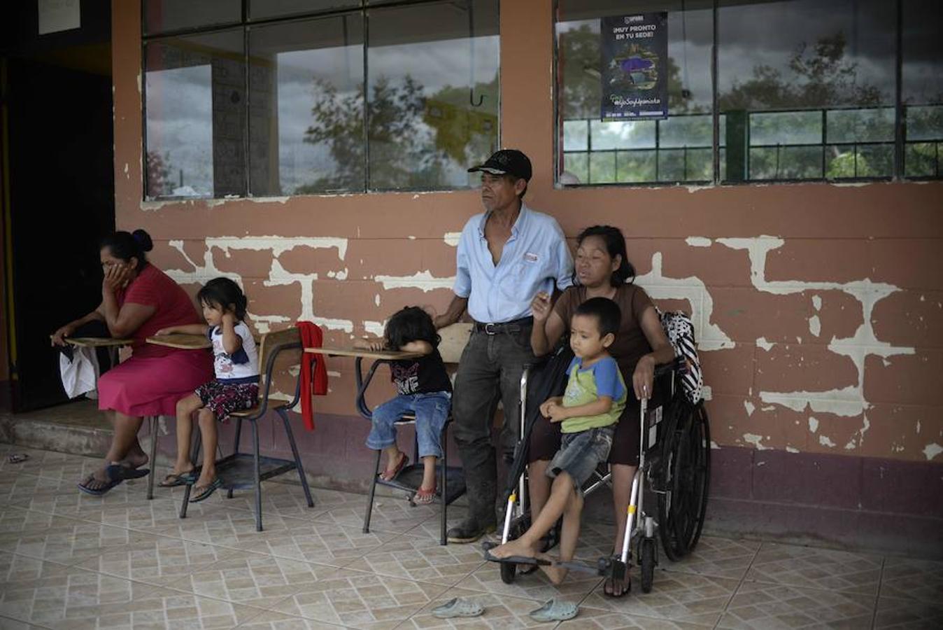 Guatemala fue de los primeros países en padecer los efectos del huracán. AFP