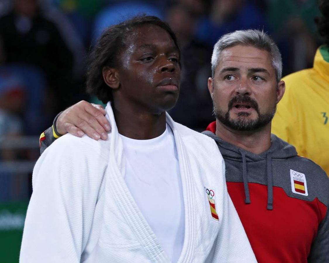 Se nos escapó el bronce. María Bernabéu disputó el combate por el bronce con la  alemana Laura Vargas-Koch en la competición de menos de 70 femenino. Un fallo en la concretación de la española permitió a Vargas-Koch imponerse. Con todo, es la primera española que llega tan lejos, un logro admirable