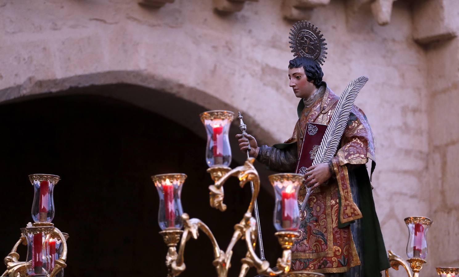 La salida de San Lorenzo Mártir, en imágenes