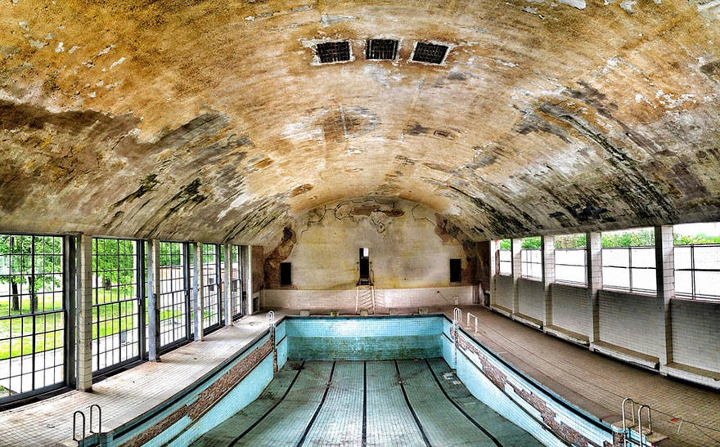 Piscina, Berlín, Alemania, Juegos Olímpicos 1936. 