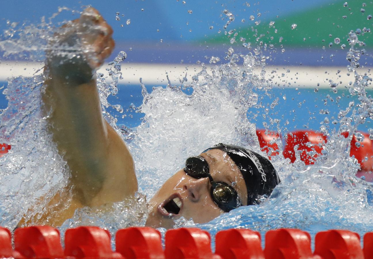 Natación. Mireia Belmonte se ha quedado a un paso del bronce en la prueba de 800 libre, al quedar cuarta en la clasificación por 2.18 segundos