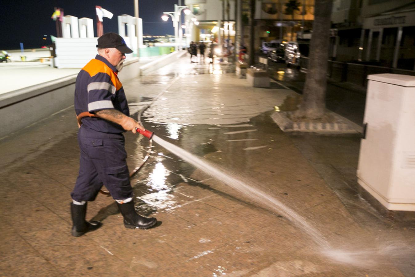 Así ha sido la recogida de basura tras las barbacoas de Carranza 2016