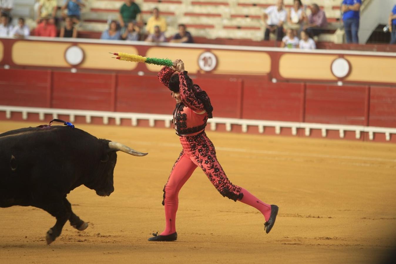 Curro Díaz, El Cid y David Galván en la plaza de toros de El Puerto