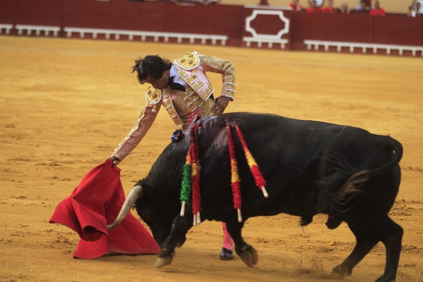 Curro Díaz, El Cid y David Galván en la plaza de toros de El Puerto