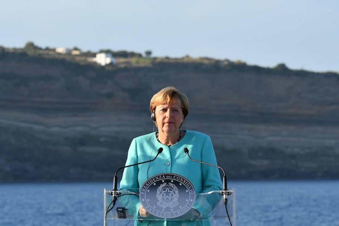 La canciller Angela Merkel. 