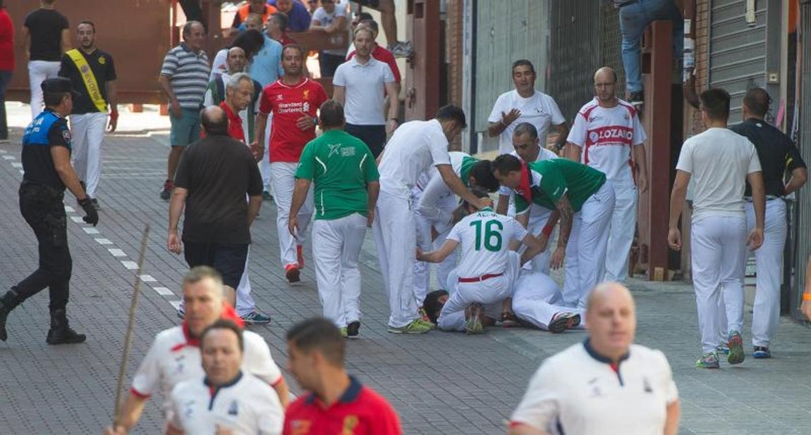 18. Herido leve en el encierro. 