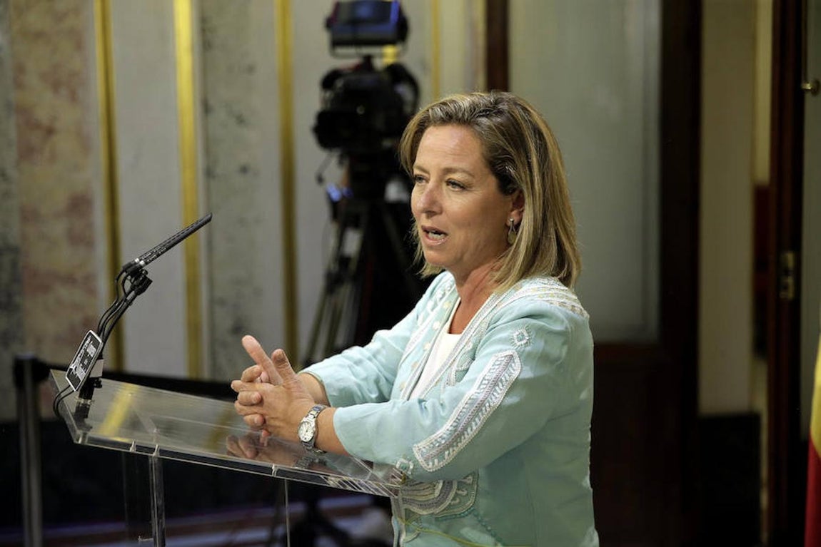 La diputada la diputada de Coalición Canaria en el Congreso, Ana Oramas, que dará el sí en la votación. 
