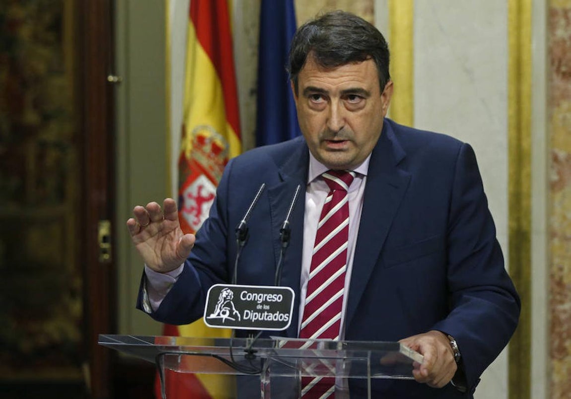 El portavoz del PNV en el Congreso, Aitor Esteban. 