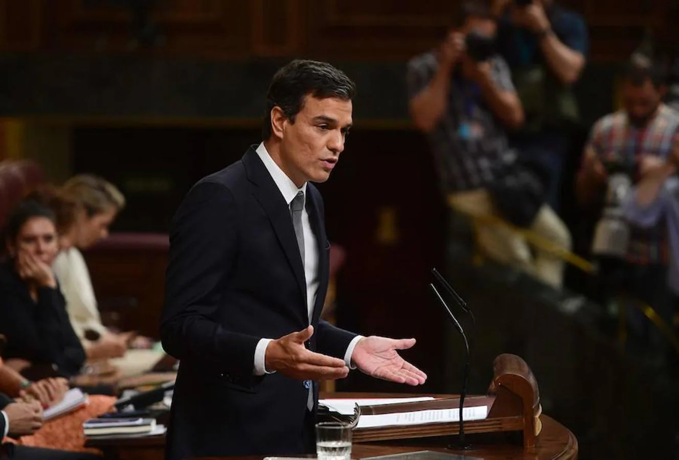 Pedro Sánchez replica a Mariano Rajoy que a una investidura «se viene a ganar la confianza, y la del PSOE no la tiene»