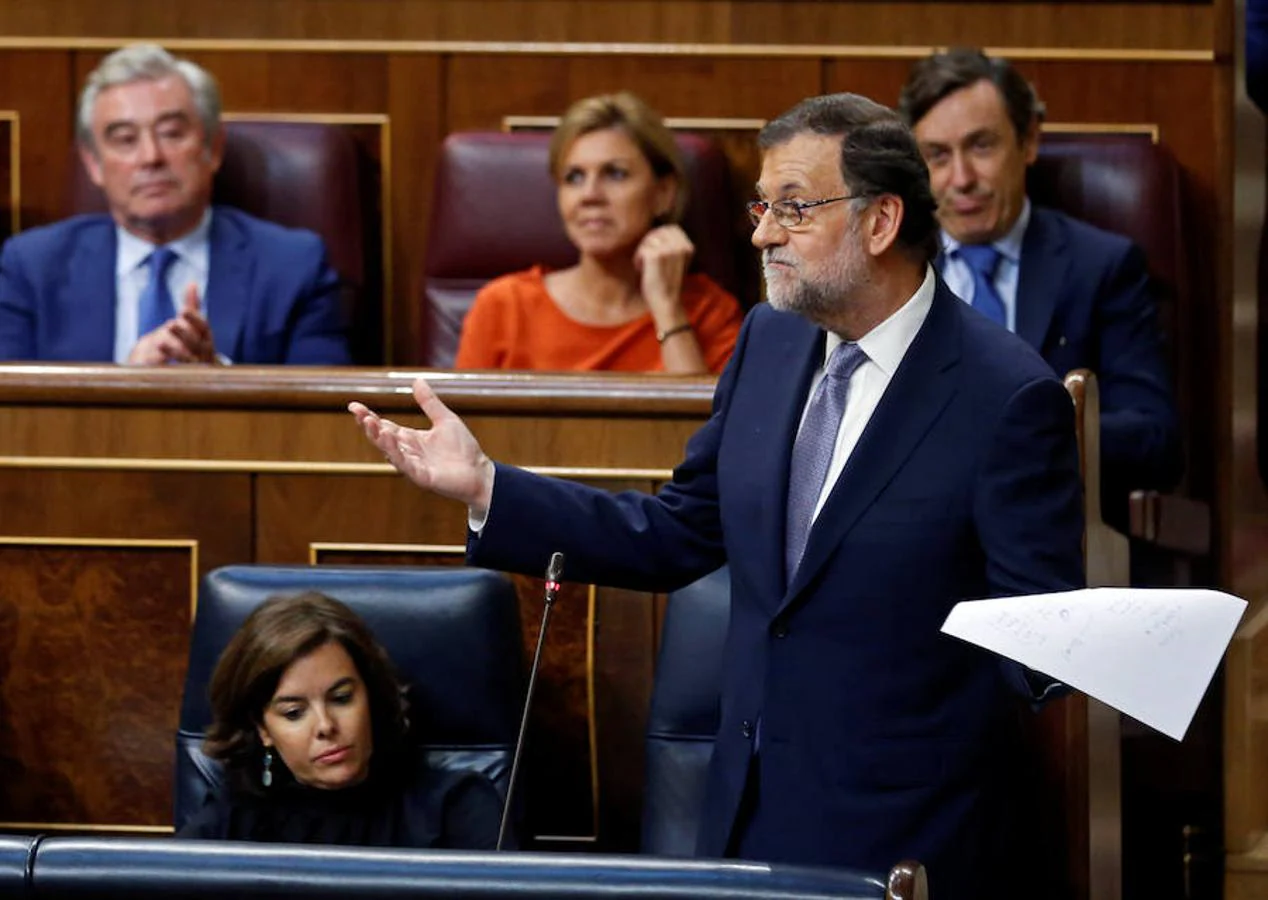 «Creo que la lucha contra el terrorismo se ha vuelto a convertir en una de las grandes prioridades, no solo de nuestro país. Es fundamental ser capaces de ser generosos y actuar en defensa del interés general», afirma Rajoy