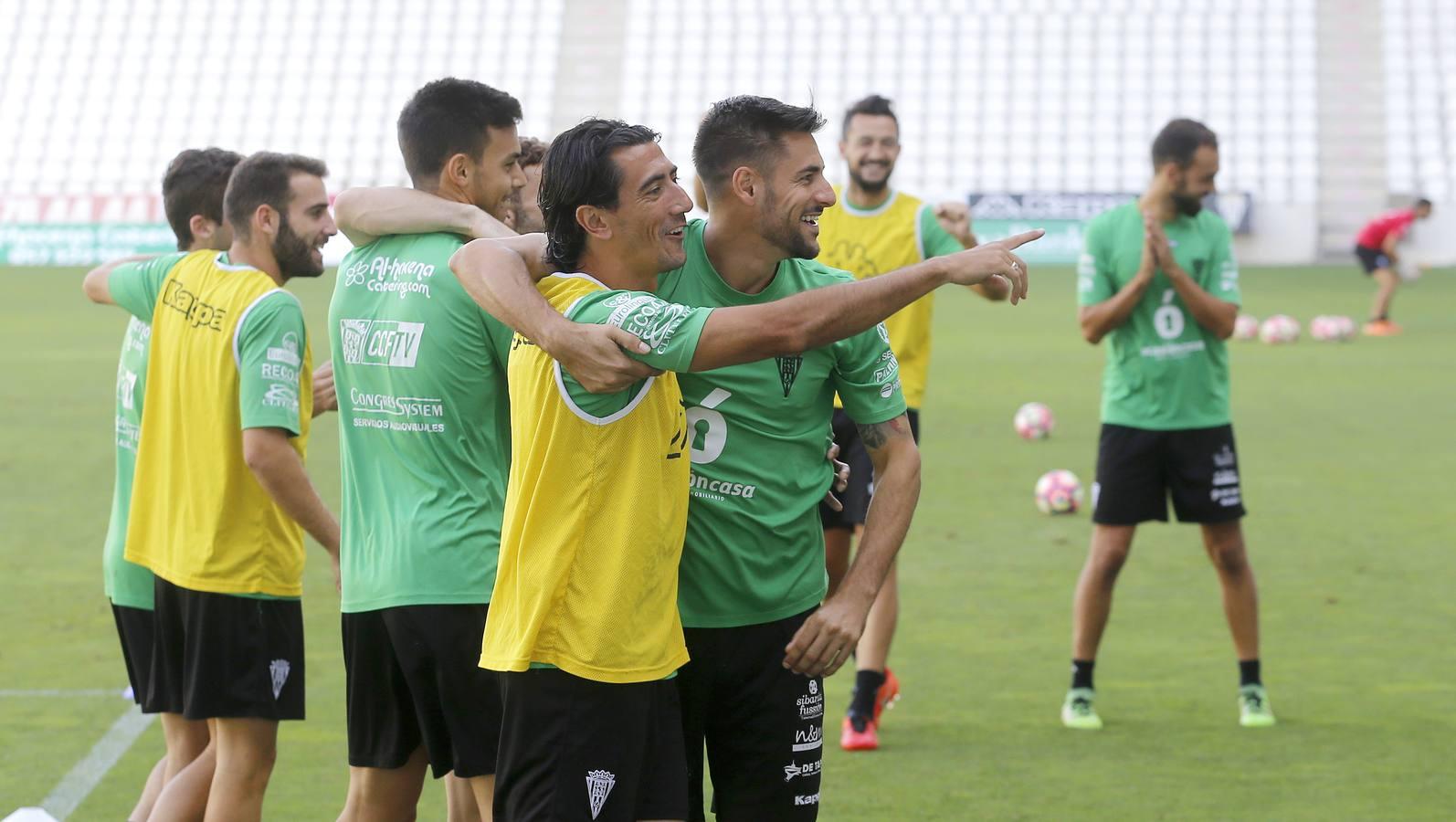 El entrenamiento del Córdoba CF, en imágenes