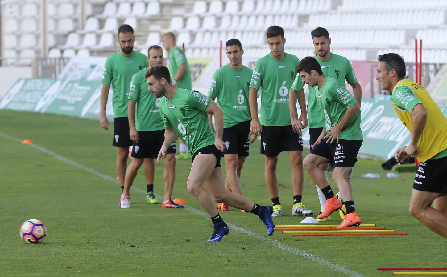 El entrenamiento del Córdoba CF, en imágenes