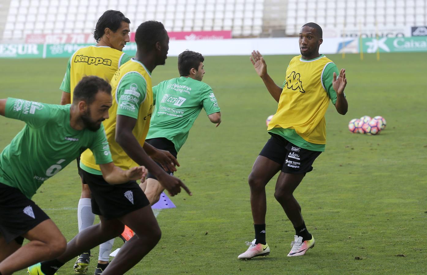 El entrenamiento del Córdoba CF, en imágenes